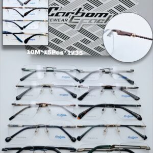 Carbon Effect Rimless Unisex