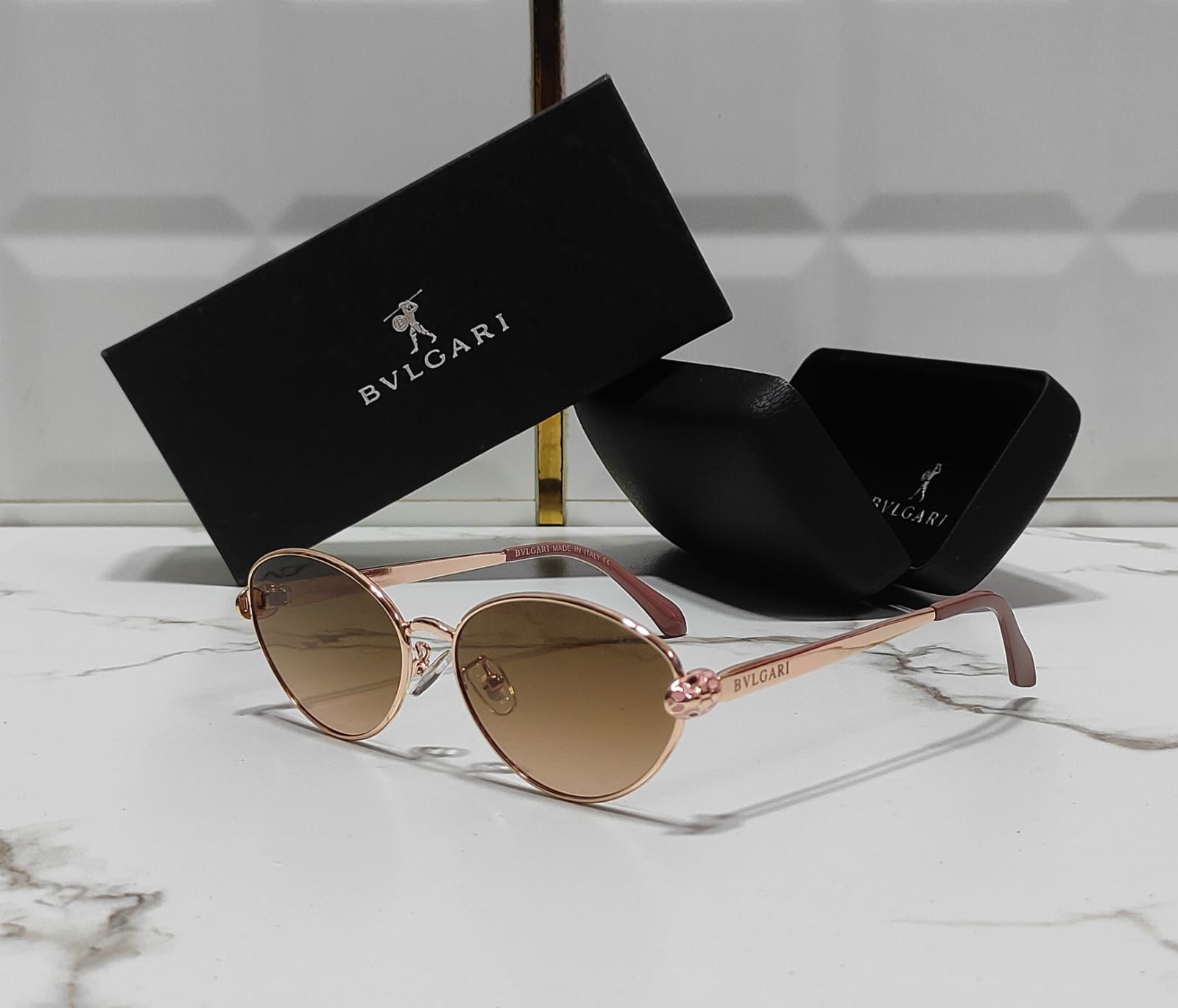 BVLGARI Round Sunglasses - Image 3