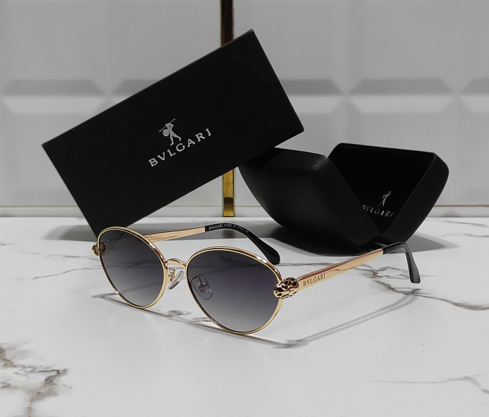 BVLGARI Round Sunglasses - Image 2