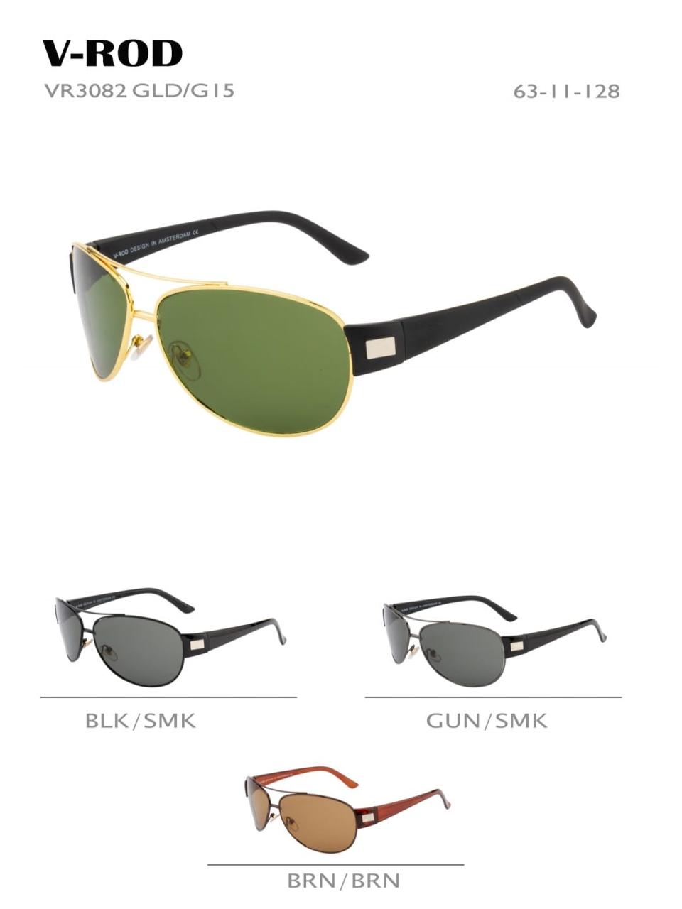 V-ROD B2 Glass Sunglasses – Metal Frame - Image 4