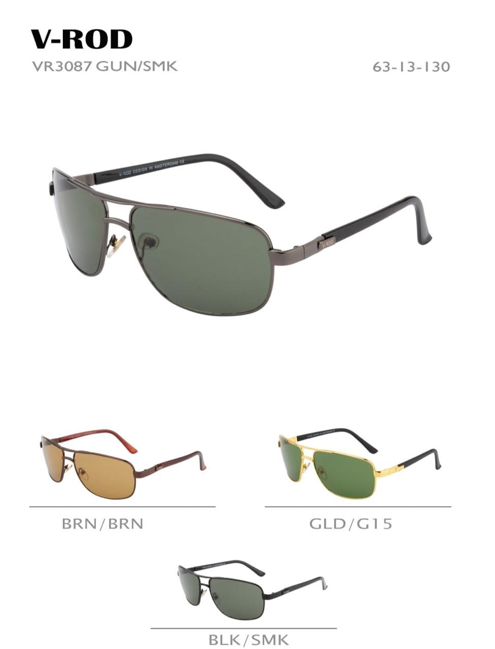 V-ROD B2 Glass Sunglasses – Metal Frame - Image 7