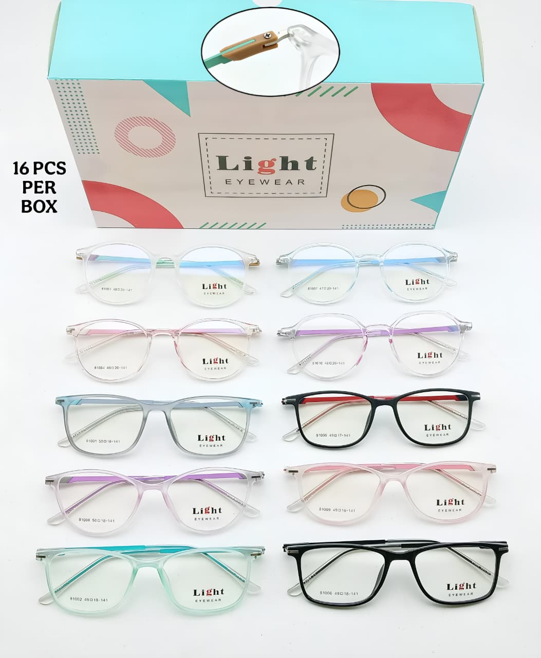 Light TR Frames – Front TR with Metal Side (10 Models}