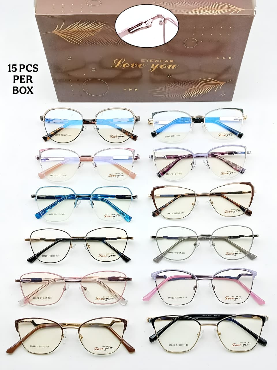 Love You Ladies Metal Frames – 12 Models