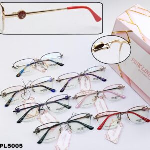 Pink Line Lady Premium Luxury Metal Frame