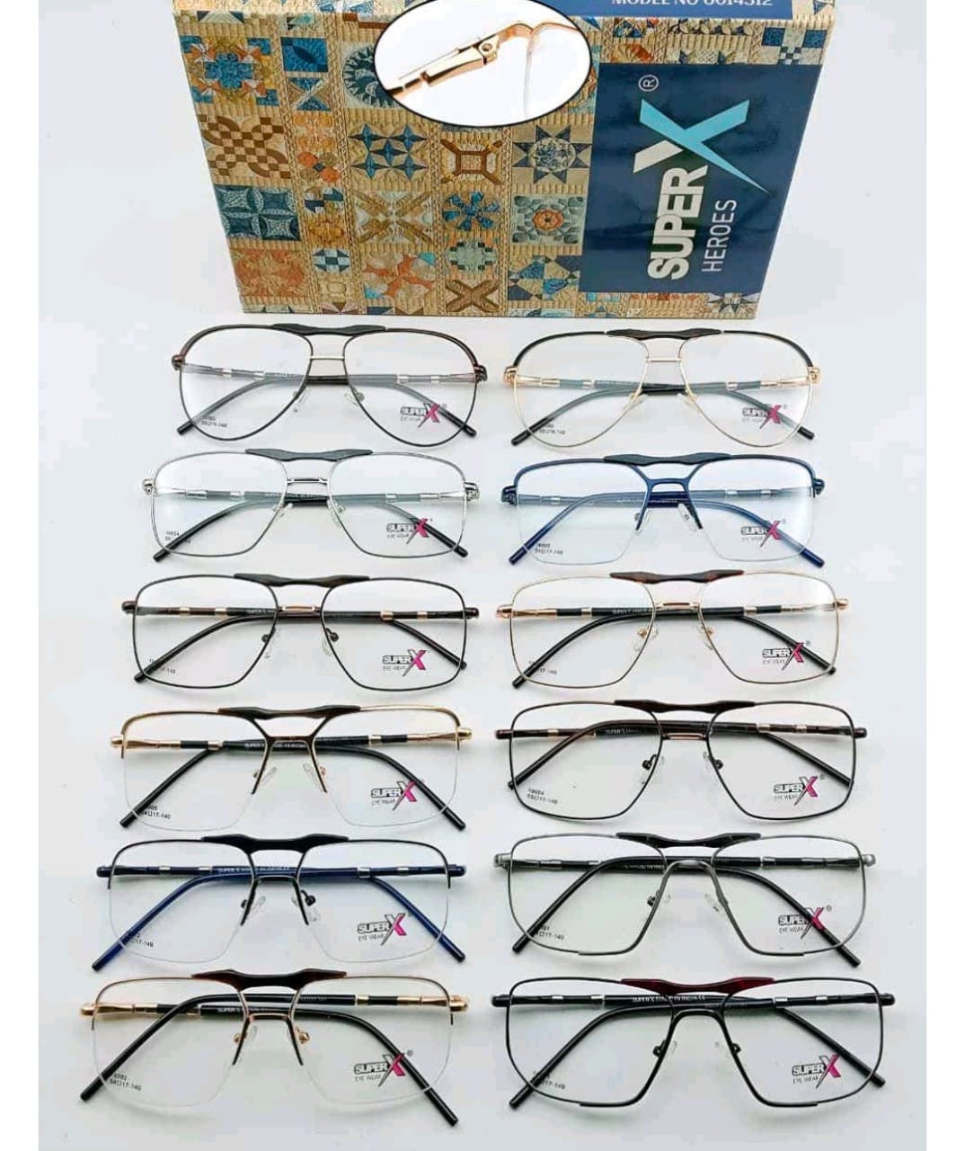 Super X Heroes New Metal Frame