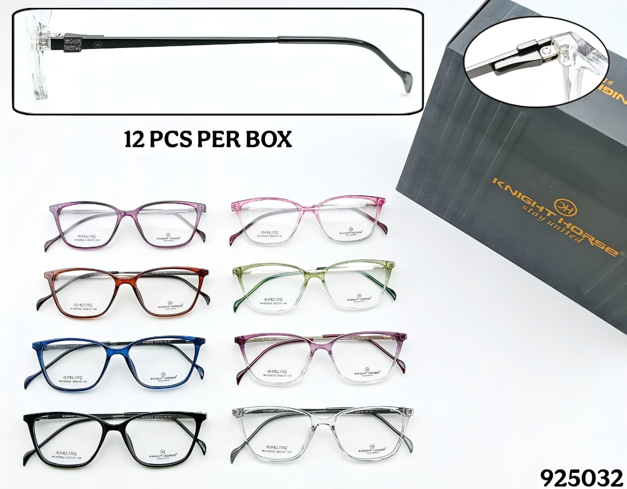 KH Darling Cat Eye – TR Front with Metal Spring Side (10 Designs, 12 Pcs Box) - Image 5