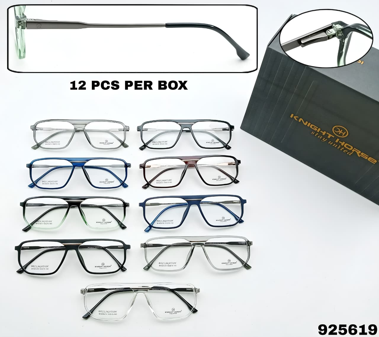 KH Declaration Double Bar Frames – TR Front with Metal Spring Temples - Image 2