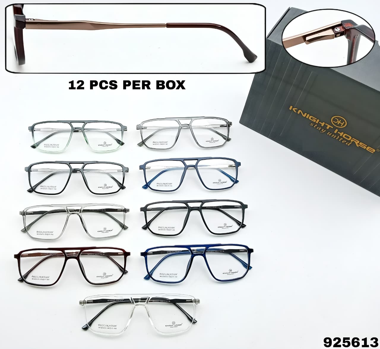 KH Declaration Double Bar Frames – TR Front with Metal Spring Temples - Image 5