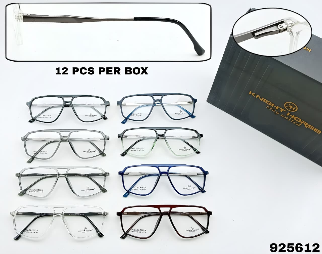 KH Declaration Double Bar Frames – TR Front with Metal Spring Temples - Image 3