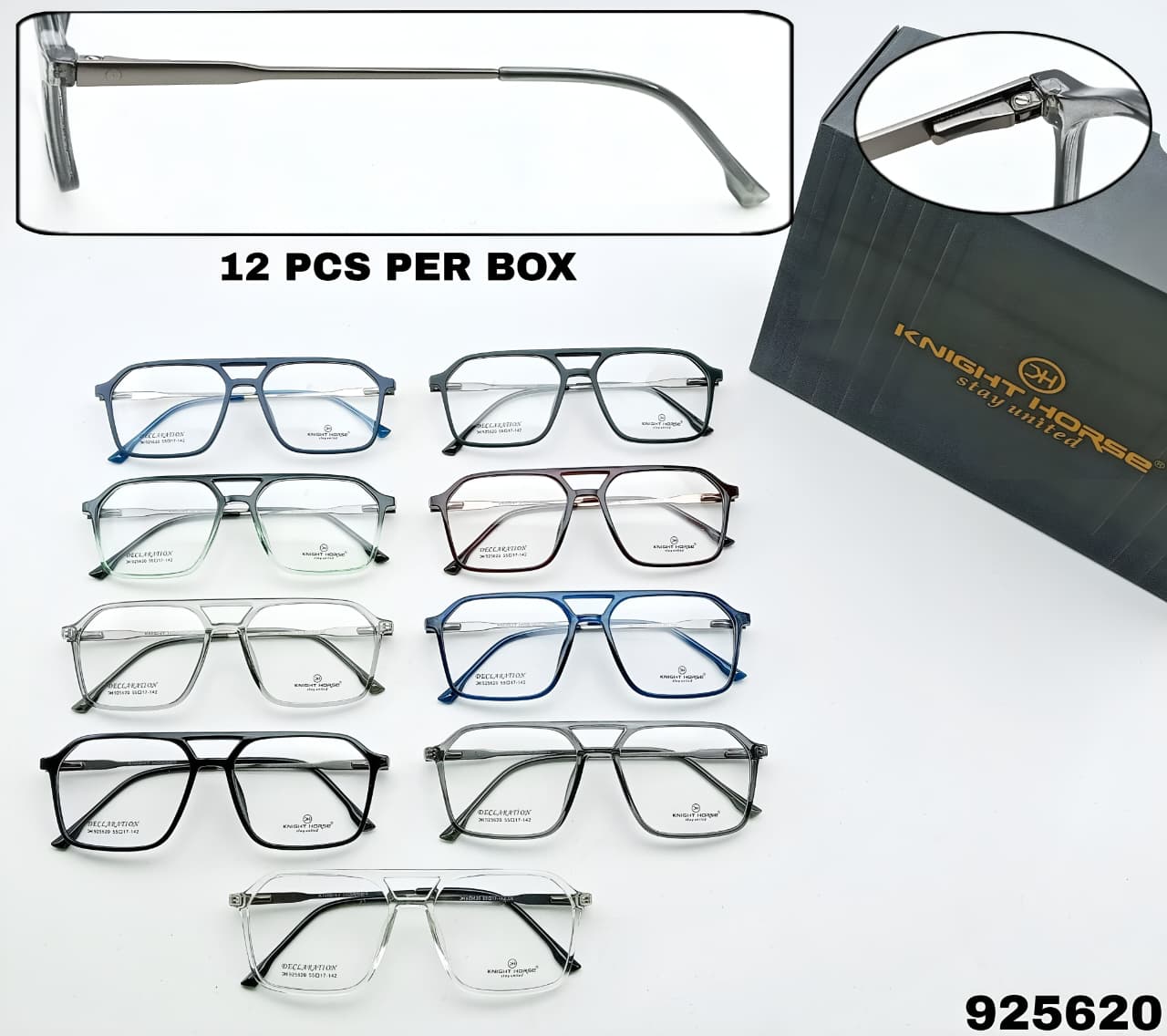 KH Declaration Double Bar Frames – TR Front with Metal Spring Temples - Image 7