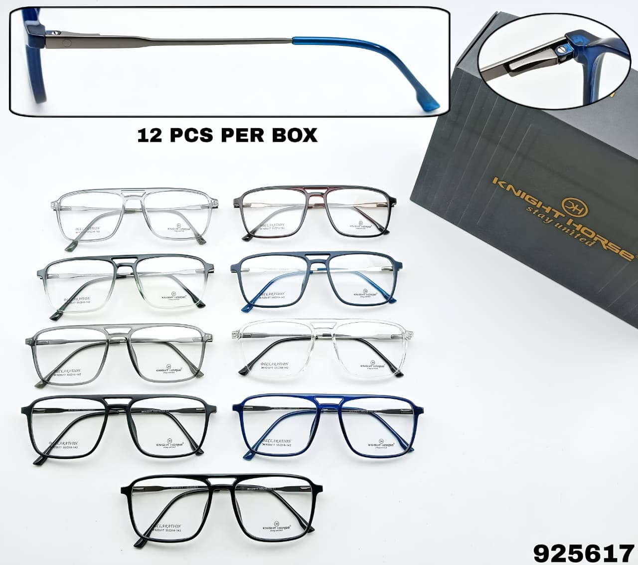 KH Declaration Double Bar Frames – TR Front with Metal Spring Temples - Image 10