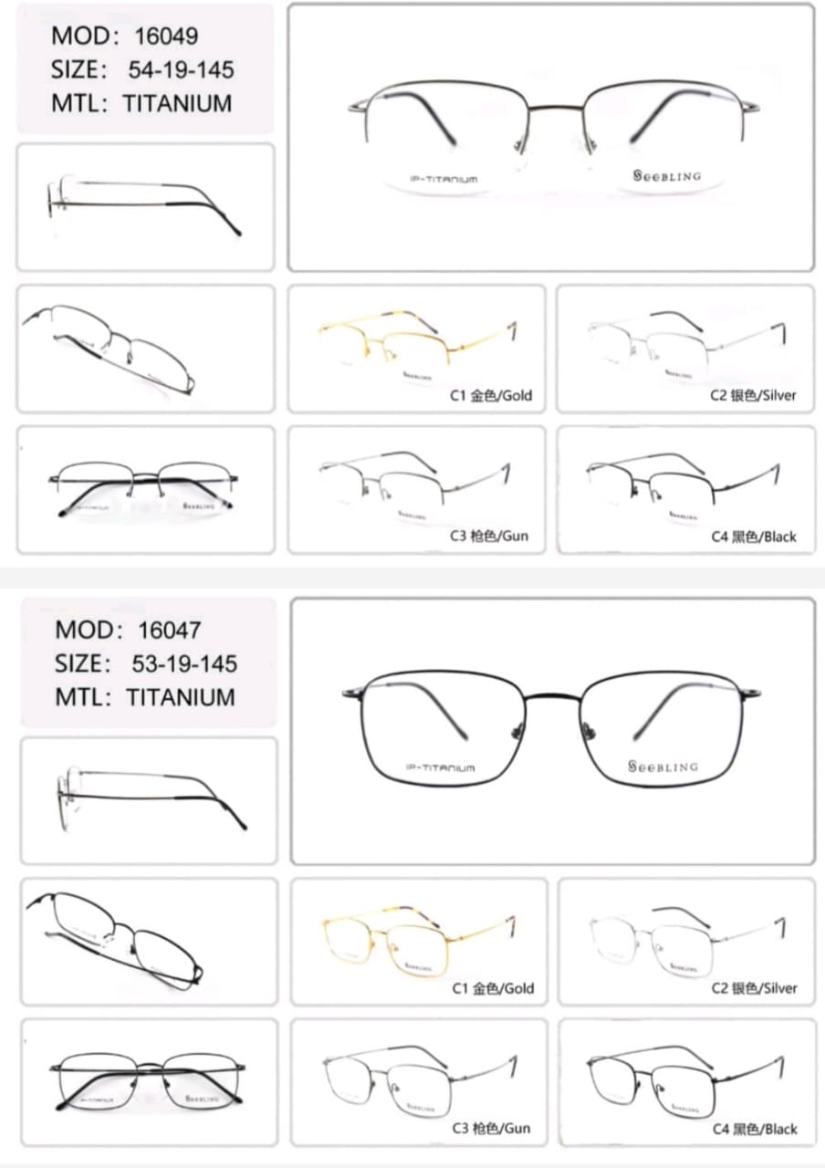 Premium Original Titanium Rimless – Gold Plated Ultra Light - Image 16