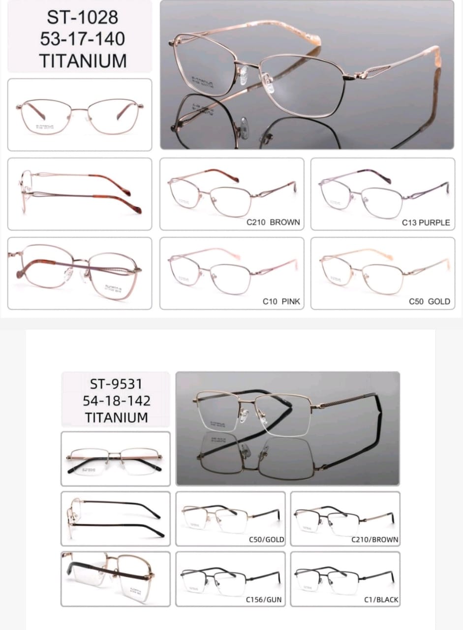 Premium Original Titanium Rimless – Gold Plated Ultra Light - Image 13