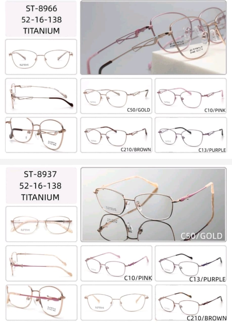 Premium Original Titanium Rimless – Gold Plated Ultra Light - Image 11