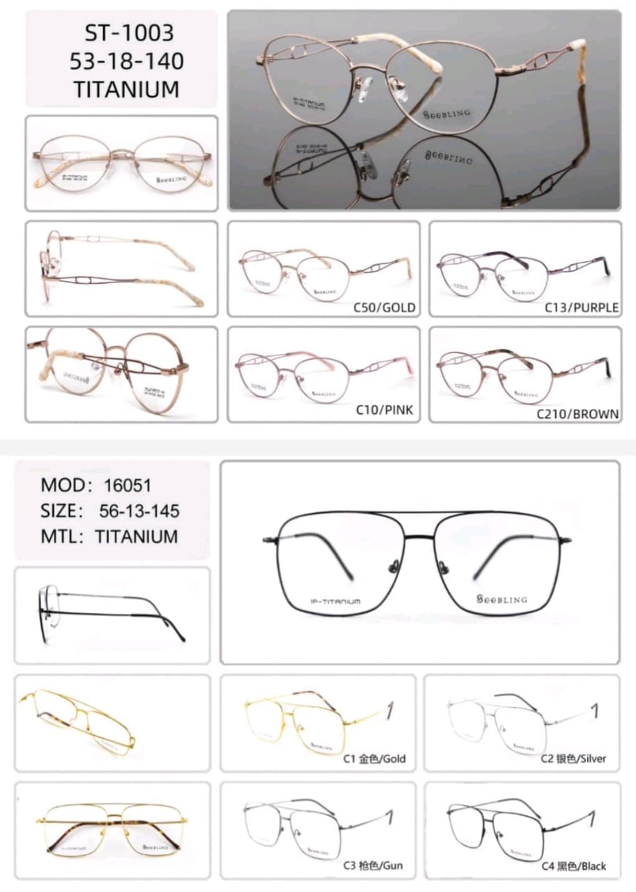 Premium Original Titanium Rimless – Gold Plated Ultra Light - Image 10