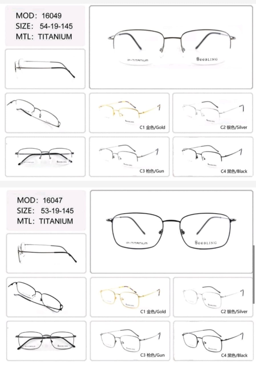 Premium Original Titanium Rimless – Gold Plated Ultra Light - Image 8