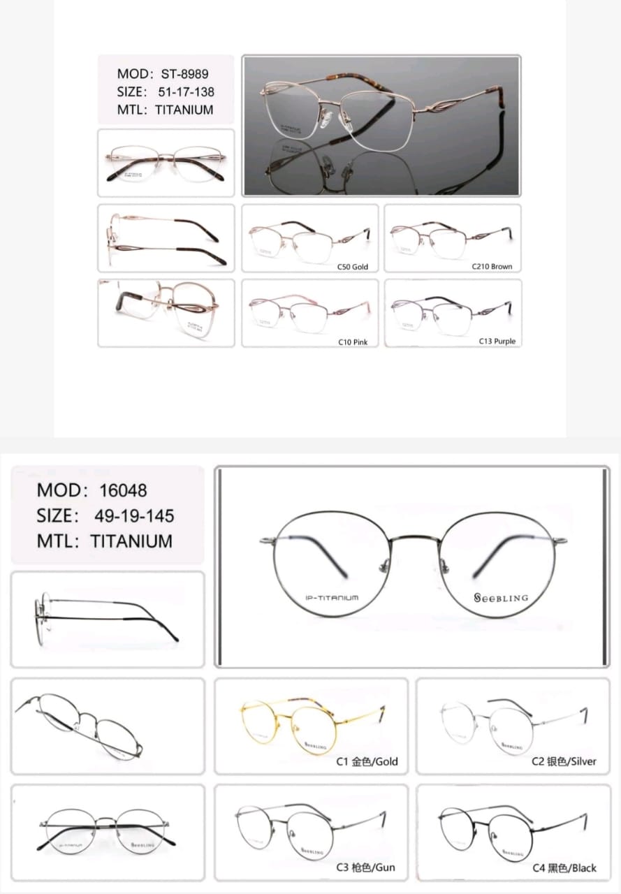 Premium Original Titanium Rimless – Gold Plated Ultra Light - Image 5