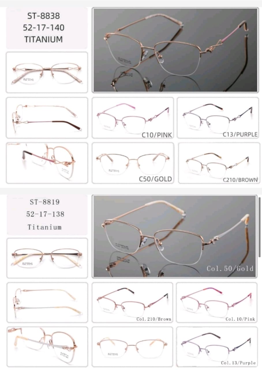 Premium Original Titanium Rimless – Gold Plated Ultra Light - Image 4