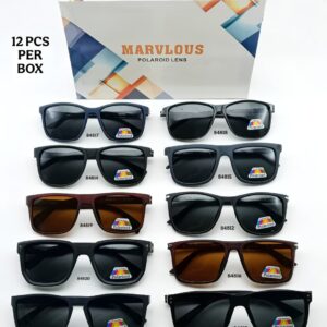 Marvlous TR Polarised Sunglasses – 10 Models (12 Pcs Box Set)